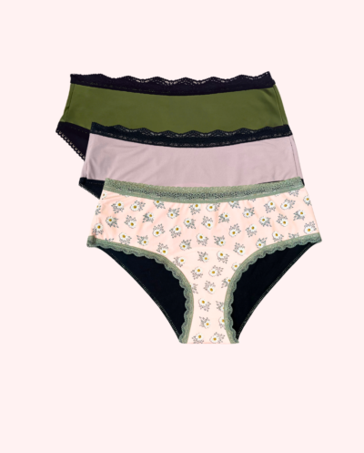 Pack Hipster x 3, Flujo medio a leve